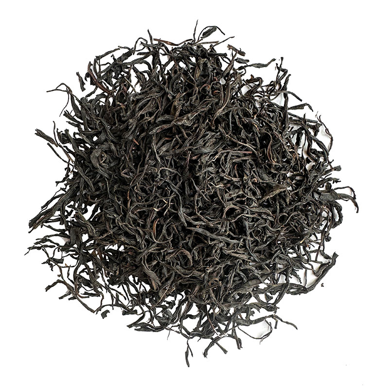 Thin Strips Black Tea Before Rain